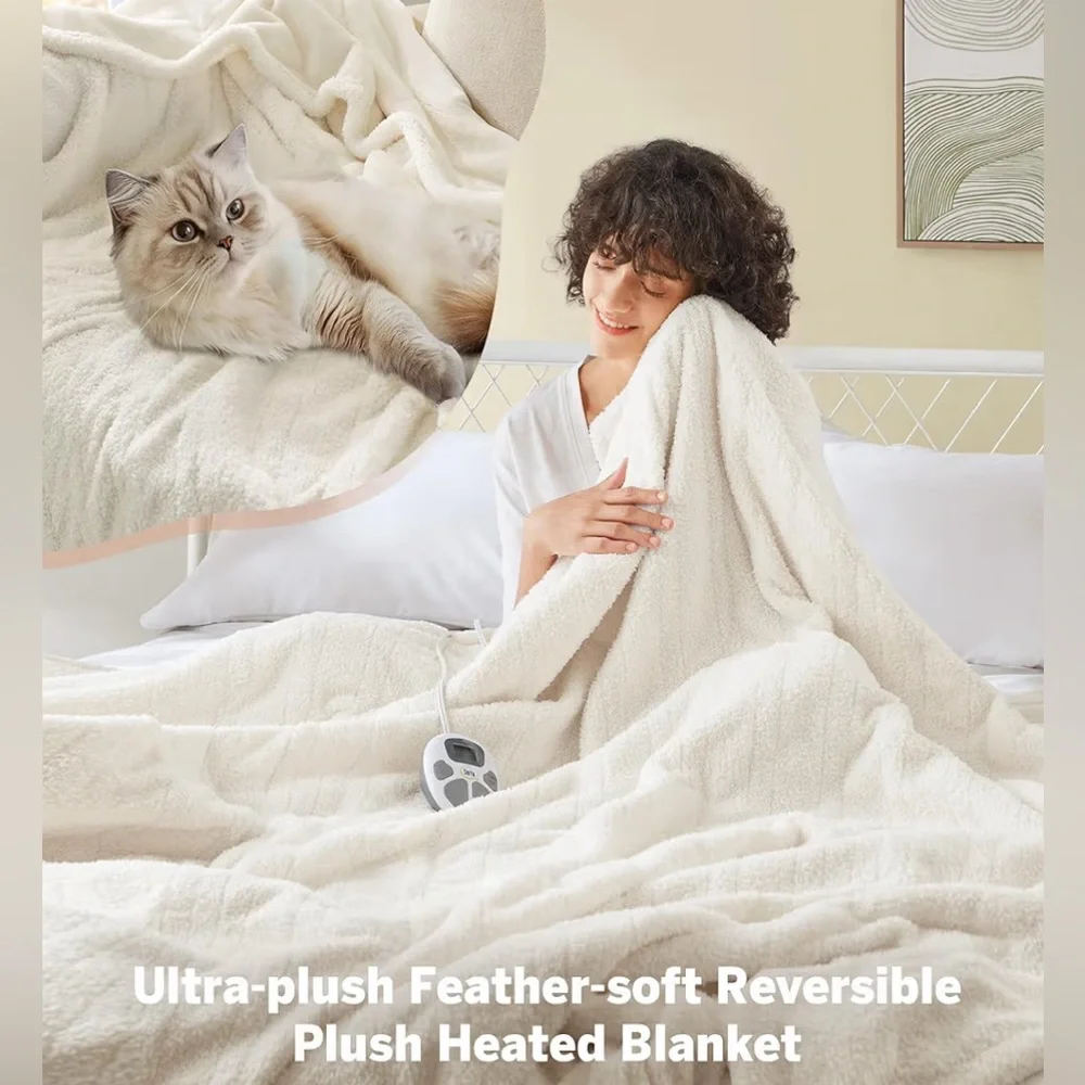Serta Luxurious cream Electric Blanket 50 x 60
